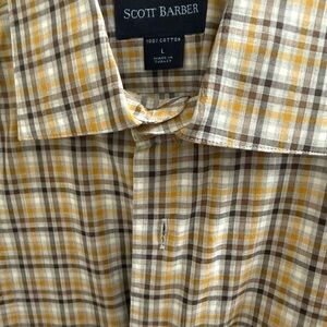 Scott Barber Bold Plaid Shirt